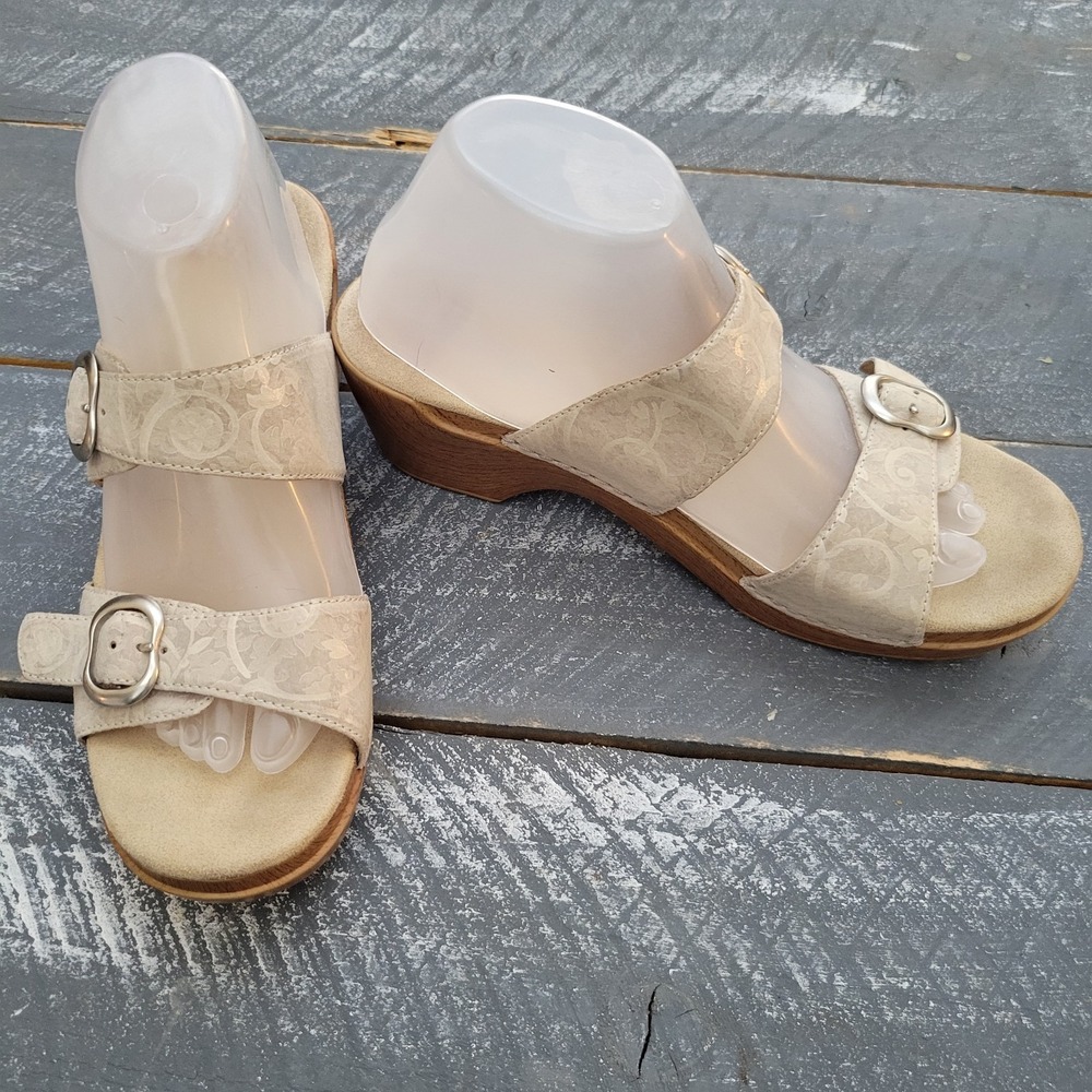 DANSKO Sophie‎ Wedge Sandals Women's Size 41 US 8